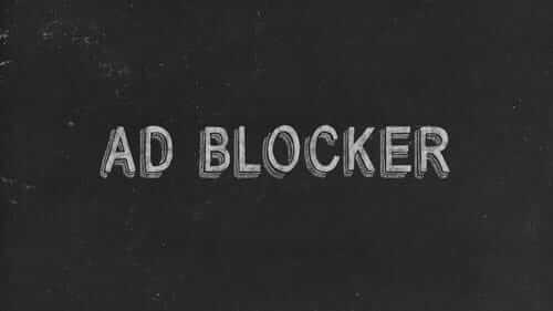 Ad Blocker Black Image