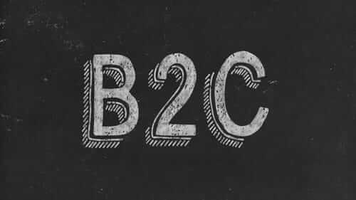B2C Black Image