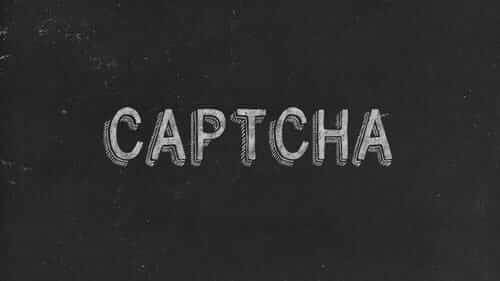Captcha Black Image
