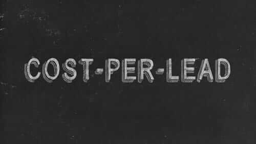 Cost Per Lead Black Image