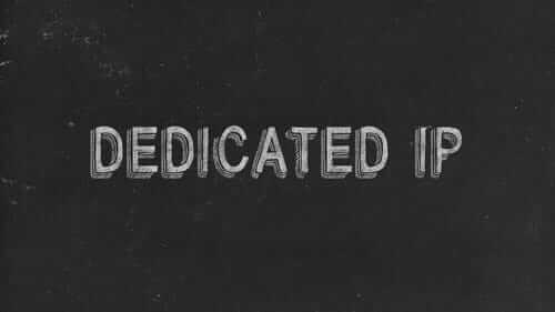 Dedicated Ip Black Image