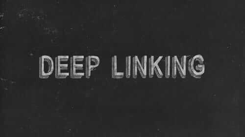 Deep Linking Black Image