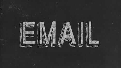 Email Black Image