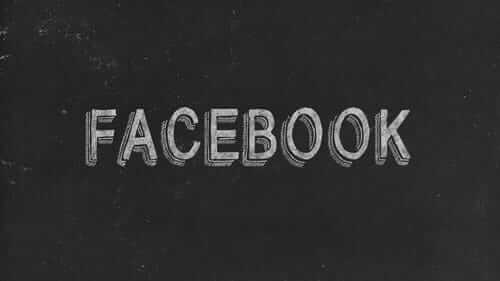 Facebook Black Image