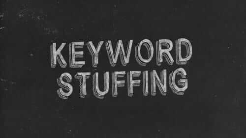 Keyword Stuffing Black Image