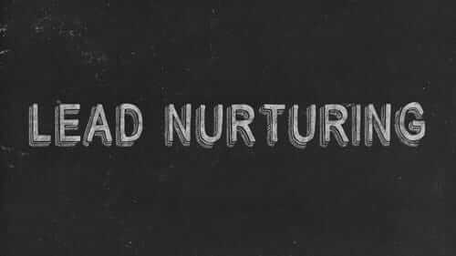 Lead Nurturing Black Image