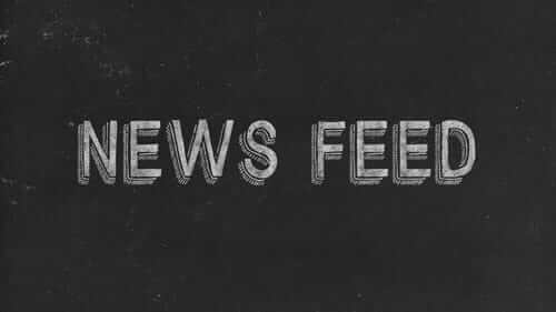 News Feed Black Image