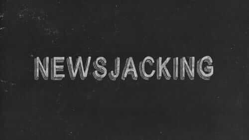 Newsjacking Black Image