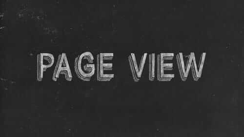 Page View Black Image