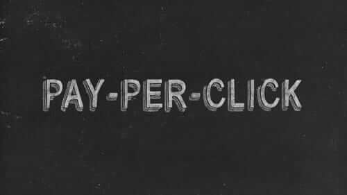 Pay Per Click Black Image