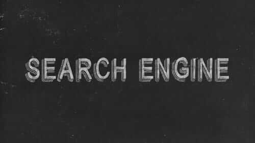 Search Engine Black Image