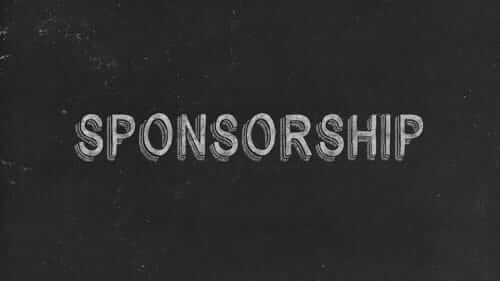 Sponsorship Black Image