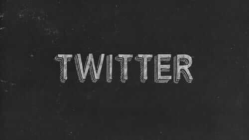 Twitter Black Image