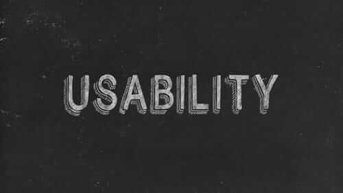 Usability Black Image