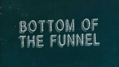 Bottom Of The Funnel Green Image