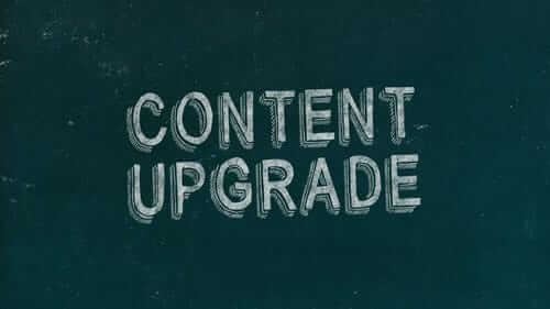 Content Upgrade Green Image