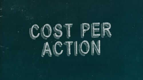 Cost Per Action Green Image