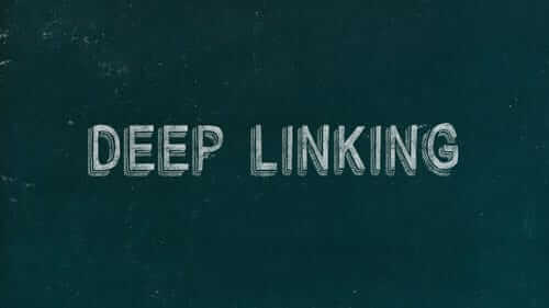 Deep Linking Green Image