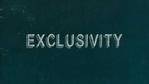 Exclusivity Green Image
