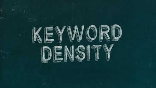 Keyword Density Green Image