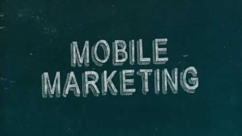 Mobile Marketing Green Image