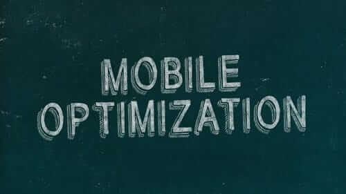 Mobile Optimization Green Image