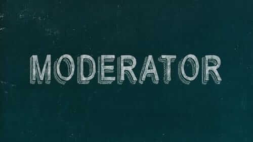 Moderator Green Image