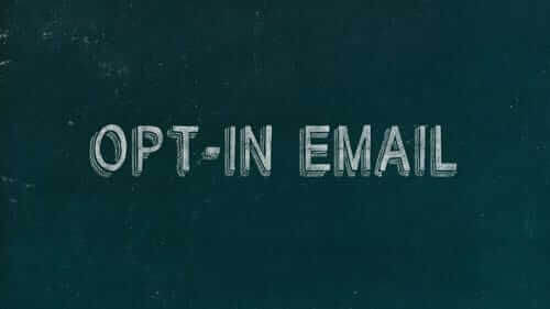 Opt-In Email Green Image