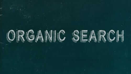 Organic Search Green Image