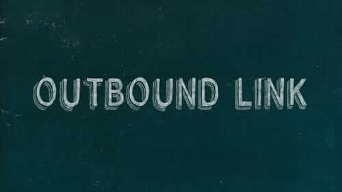 Outbound Link Green Image