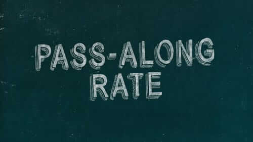 Pass-Along Rate Green Image