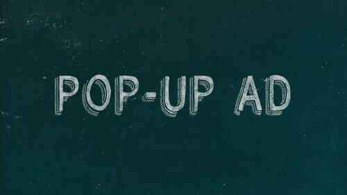 Pop-Up Ad Green Image