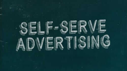 Self-Serve Advertising Green Image