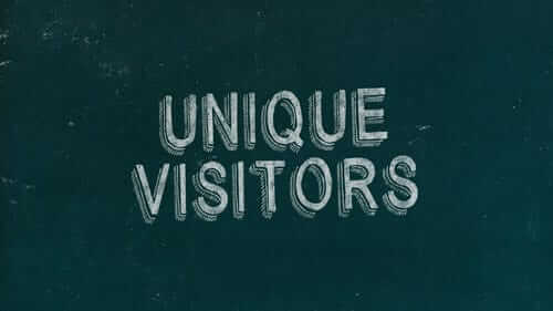 Unique Visitors Green Image