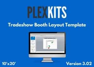 Tradeshow Booth Layout V3.02 (10X20) - Screenshot