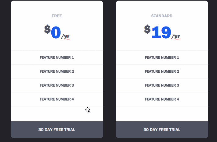 Easy To Edit Pricing Tables - Powerpoint